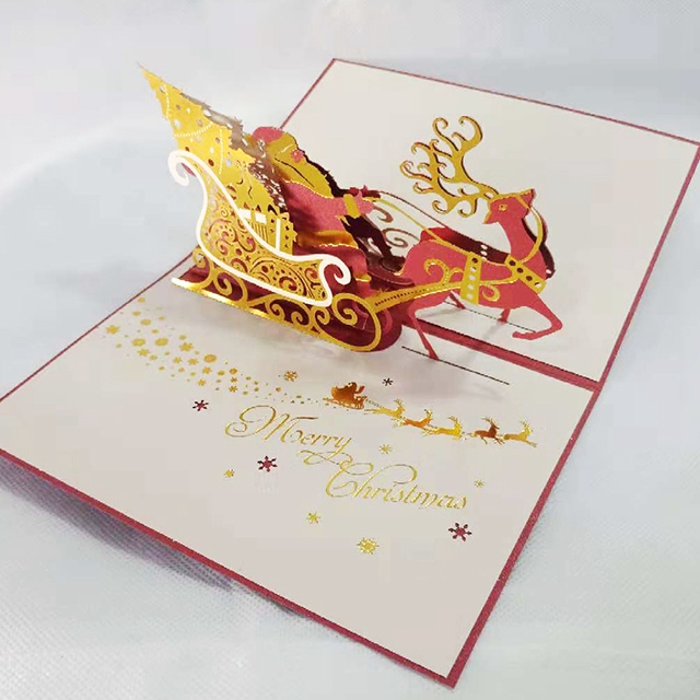 Laser Cut Pop-up Card 